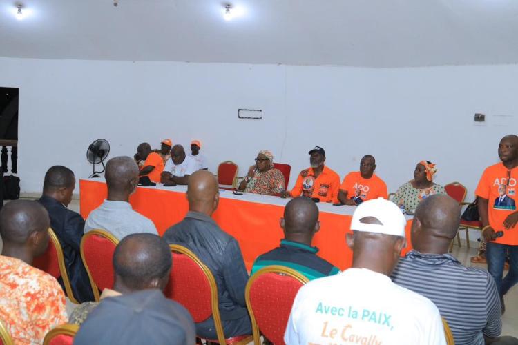 Côte d’Ivoire : Élection présidentielle apaisée/ Anne Désirée Ouloto -Lamizana met les ambassadeurs de la paix en mission